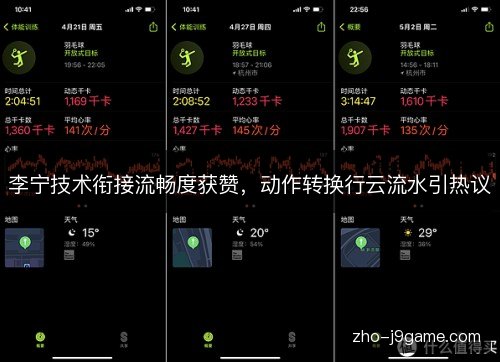李宁技术衔接流畅度获赞，动作转换行云流水引热议